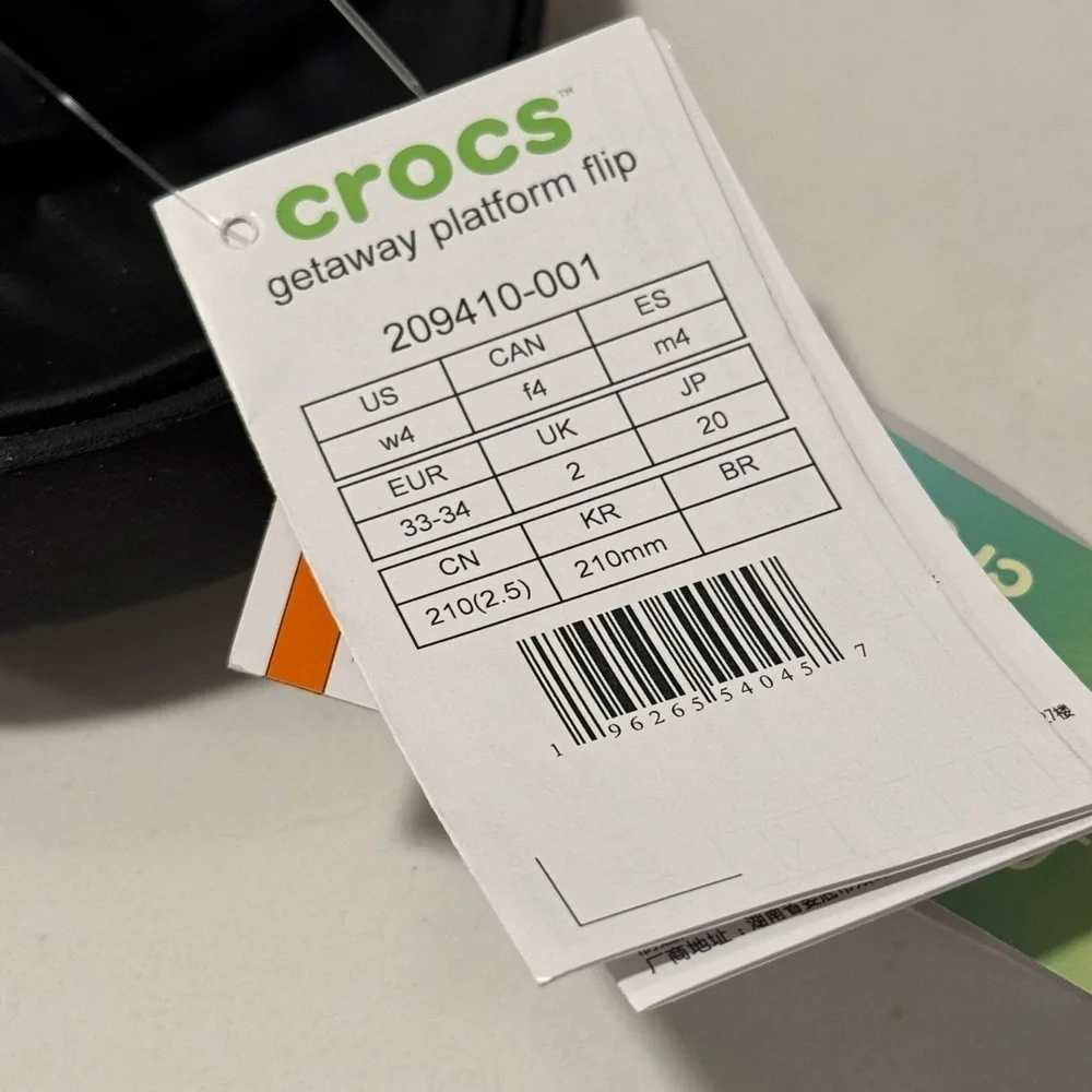 CROCS Getaway Platform Sandals Comfort-Focused Design